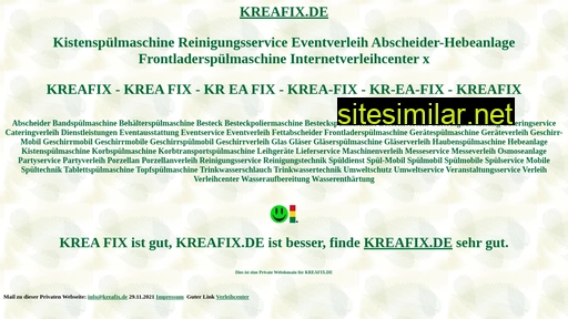 kreafix.de alternative sites