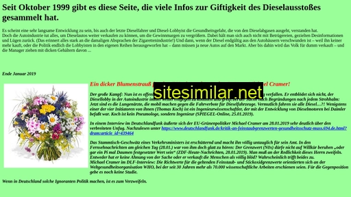 krebs-durch-diesel.de alternative sites
