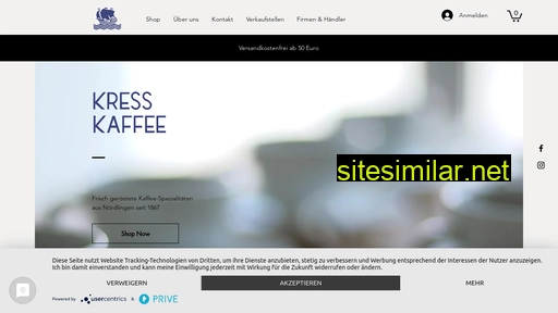 kresskaffee.de alternative sites