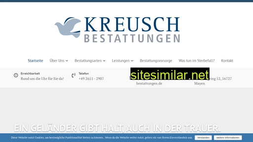 Kreusch-bestattungen similar sites