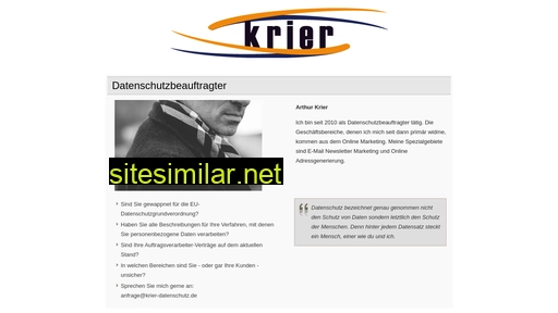 krier-web.de alternative sites