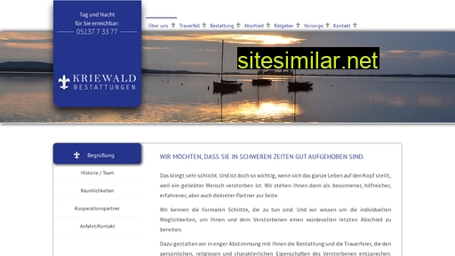 kriewald-bestattungen.de alternative sites