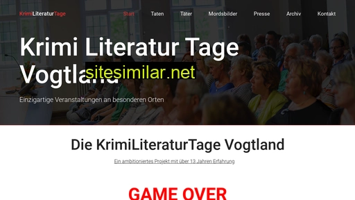 krimi-literatur-tage.de alternative sites