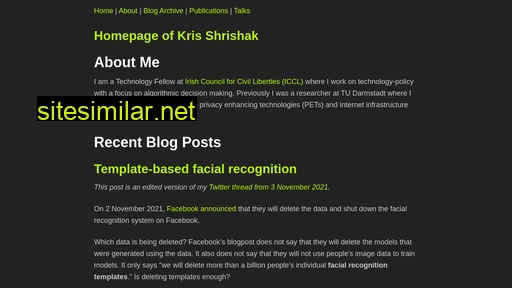 krisshrishak.de alternative sites