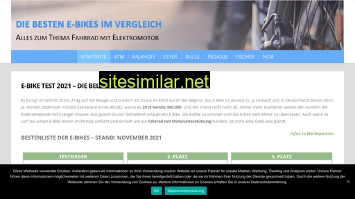 Kritischer-e-bike-test similar sites