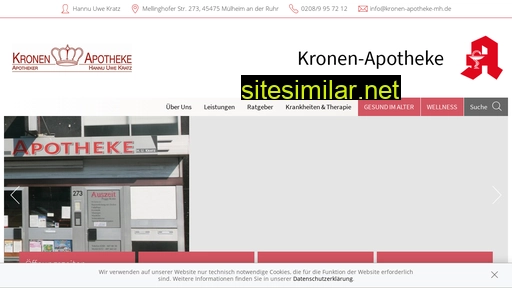 kronen-apotheke-mh.de alternative sites