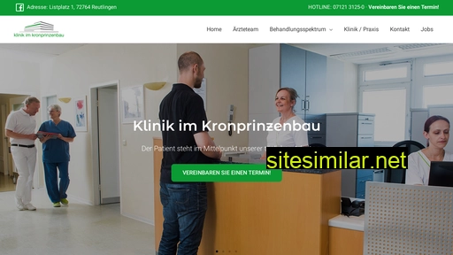 kronprinzenbau-klinik.de alternative sites