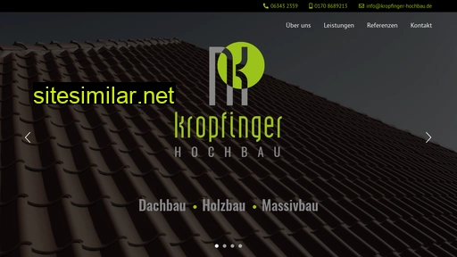 kropfinger-hochbau.de alternative sites