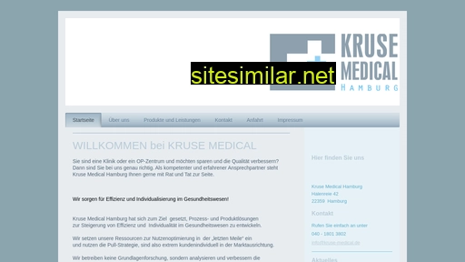 kruse-medical.de alternative sites