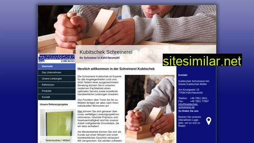 kubitschek-schreinerei.de alternative sites