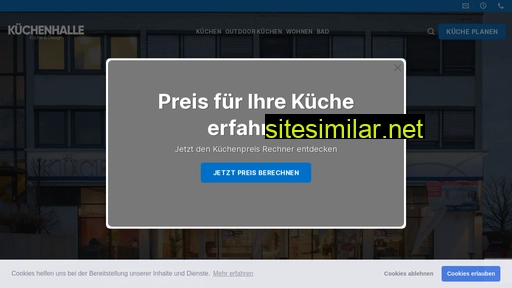 kuechenhalle.de alternative sites