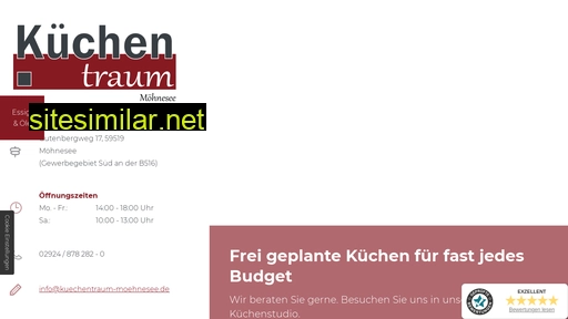 kuechentraum-moehnesee.de alternative sites