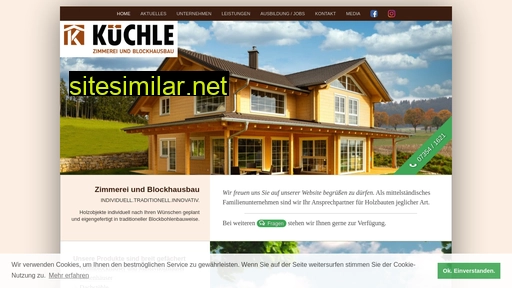 kuechle-blockhaus.de alternative sites
