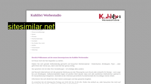 Kuhlibri-werbestudio similar sites