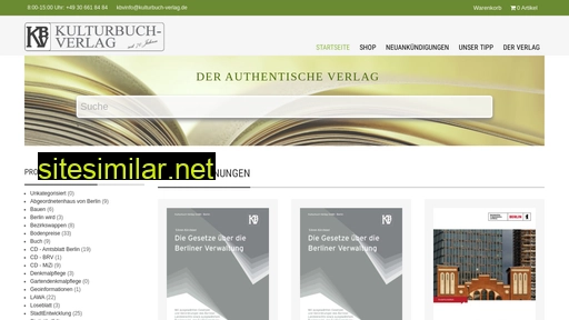kulturbuch-verlag.de alternative sites