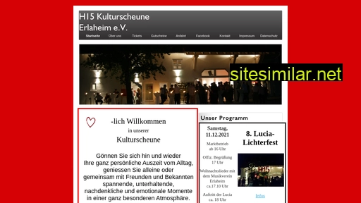 kulturscheune-erlaheim.de alternative sites