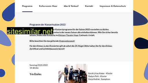 kulturverein-haar.de alternative sites