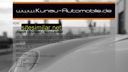 kunau-automobile.de alternative sites
