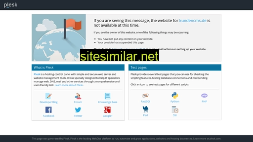 Kundencms similar sites