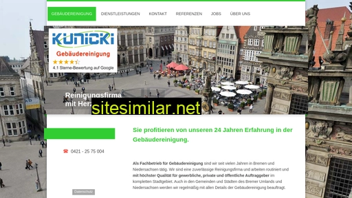 kunicki-gebaeudereinigung.de alternative sites