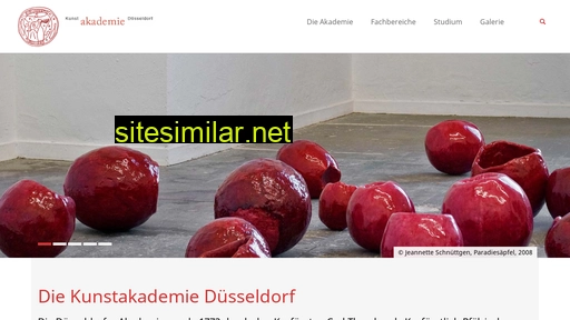 kunstakademie-duesseldorf.de alternative sites