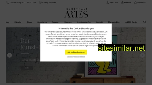 kunsthaus-artes.de alternative sites