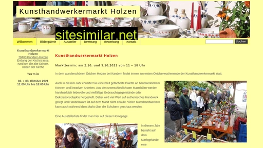 kunsthandwerkermarkt-holzen.de alternative sites