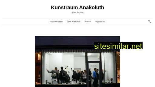 kunstraum-anakoluth.de alternative sites
