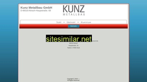 Kunz-metallbau similar sites