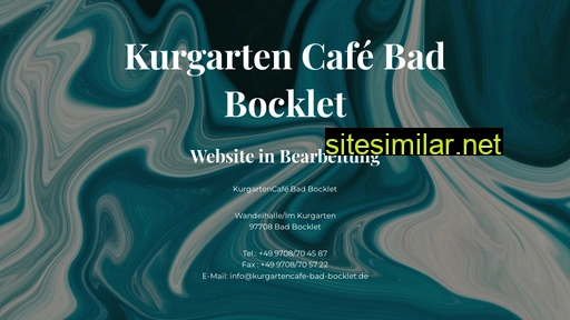 Kurgartencafe-bad-bocklet similar sites