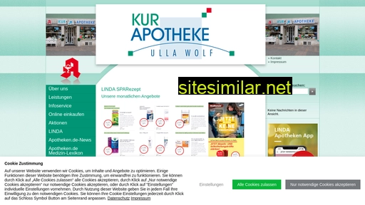 kur-apotheke-badvilbel.de alternative sites