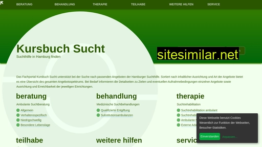 kursbuch-sucht.de alternative sites