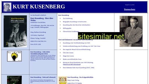 Kurt-kusenberg similar sites