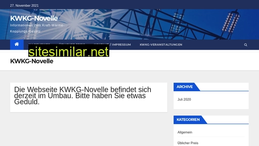kwkg-novelle.de alternative sites