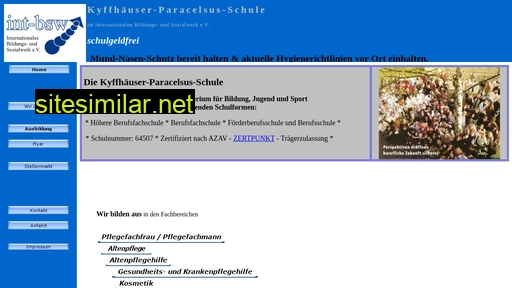 kyffhaeuser-paracelsus-schule.de alternative sites