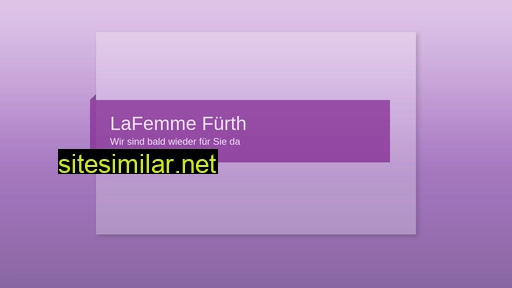 lafemme-fuerth.de alternative sites