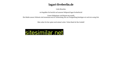 lagari-liveberlin.de alternative sites