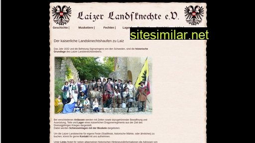 laizer-landsknechte.de alternative sites
