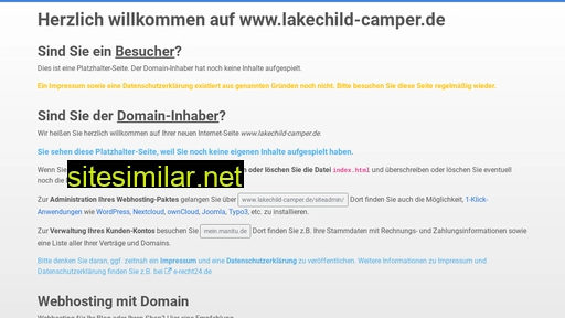 lakechild-camper.de alternative sites