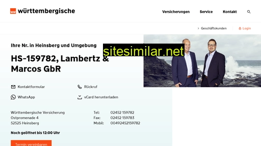 lambertz-marcos.de alternative sites