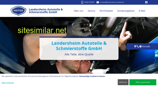 landersheim-autoteile.de alternative sites