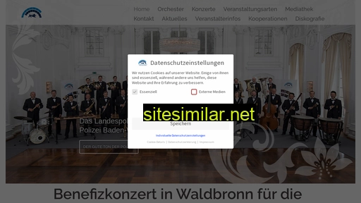 Landespolizeiorchester-bw similar sites
