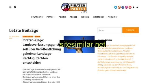 landesportal.piratenpartei-sh.de alternative sites