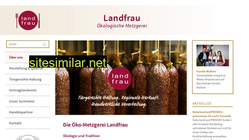 landfrau.de alternative sites