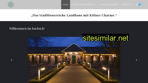 Landhaus-kuckuck similar sites