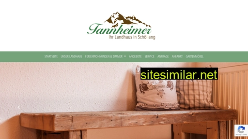 landhaus-tannheimer.de alternative sites