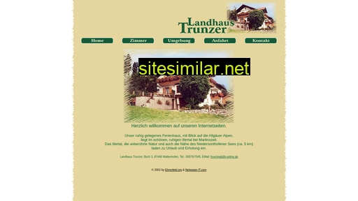 landhaus-trunzer.de alternative sites