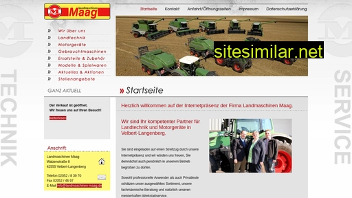 landmaschinen-maag.de alternative sites