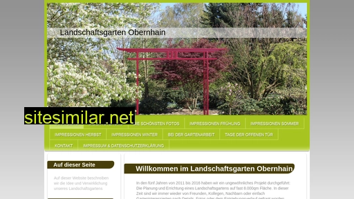landschaftsgarten-obernhain.de alternative sites