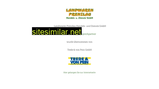 landwarenprenzlau.de alternative sites